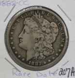 1882-CC Morgan Silver Dollar, Carson City