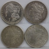 4 Silver US Peace Dollars