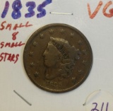 1835 Large Cent Very Good