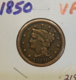 1850 Large Cent Very Fine