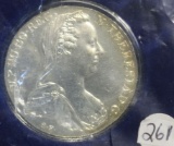 1780 Silver Maria Theresa Taler