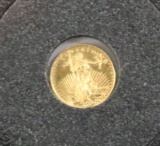 22kt. Gold Miniature Saint-Gaudens $20 Gold