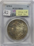 1878-S Morgan Dollar PCGS MS64
