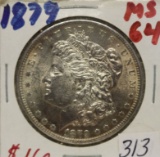 1879 Morgan Dollar MS 64