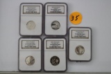 5 Silver Proof 69 Ultra Cameo NGC 2000-S 25?