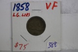 1858 Flying Eagle Cent Very Fine