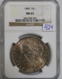 1882 Morgan US Silver Dollar