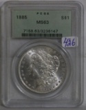 1885 Morgan US Silver Dollar