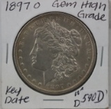 1897-O Morgan Silver Dollar KeyDate