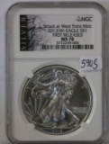 2013-W Silver American Eagle First Strike $1