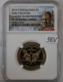 2016-S Ultra Cameo Silver Sacagawea $1