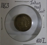 1863 Indian head US Cent Penny