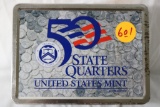 U. S. Mint State Quarter Metal Storage Box