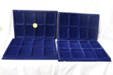 4- 8 3/4 x 13 1/4 Display Insert for 8 Certified Coins