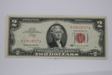 1963 $2 United  States Note Red Seal