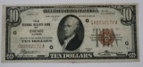 1929 $10 National Currency Brown Seal