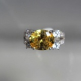 Yellow Sapphire Ring