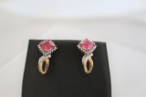 Ruby Earrings