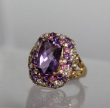 Amethyst Estate Ring