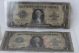 2 $1 Silver Certificates