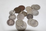20 Miscellaneous Silver Coins