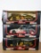 Three 1:24 Scale Die-Cast Stock Car Replicas