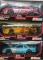 Three 1:24 Scale Die Cast Stock Car Replicas