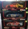 3 Die Cast Nascars 1:24 Scale