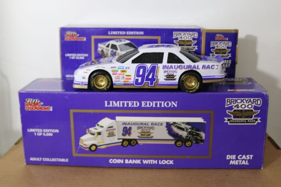 Two Racing Champions Limited Edition #94 Brickyard 400 Banks