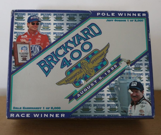 Pole Winner Brickyard 400 Dale Earnhardt and Jeff Gordon