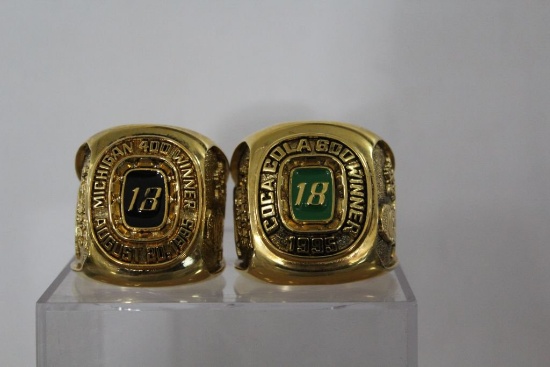 Two Jumbo Nascar rings