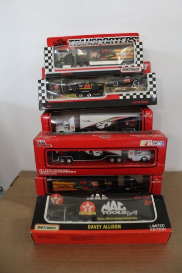 Six Transporters 1:87 Scale, Die Cast