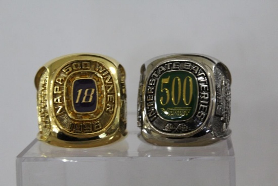 Two Jumbo Nascar rings