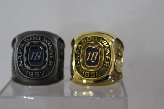 Two Jumbo Nascar rings
