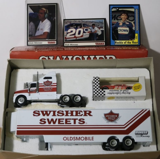 #20 Rob Moroso Swisher Sweets Race Team Hauler Collector Set