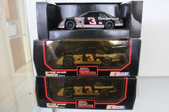 Three Boxed- #3 Dale Earnhardt Die Cast Car