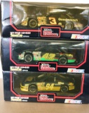 Three 1:24 Scale Die-Cast Stock Car Replicas