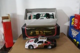 Three Die Cast Stock Car Replicas, two are Banks