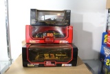 Two 1:24 Scale Stock Cars & one 1:87 Scale Transporter