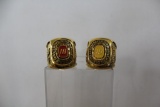 Two Jumbo Nascar rings