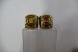 Two Jumbo Nascar rings