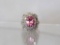 6.25 ct Pink Sapphire Estate Ring