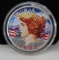 1922 Painted Liberty Peace Dollar