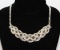 Genuine Black and White Diamond Necklace