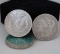 (4) Morgan Silver Dollars Miscellaneous Dates