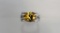 7 ct Yellow Sapphire Estate Ring