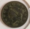 1837, American Large Cent Coin