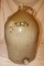 An Evansville Uhl Ten Gallon Stoneware Double Handled Jug with Bung Hole