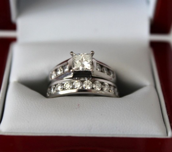 $16,450.00 Retail 2 1/2 Princess Diamond Ring