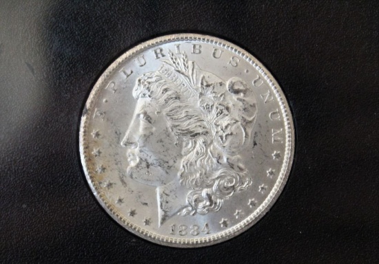 1884 Brilliant Uncirculated Carson City Silver Dollar